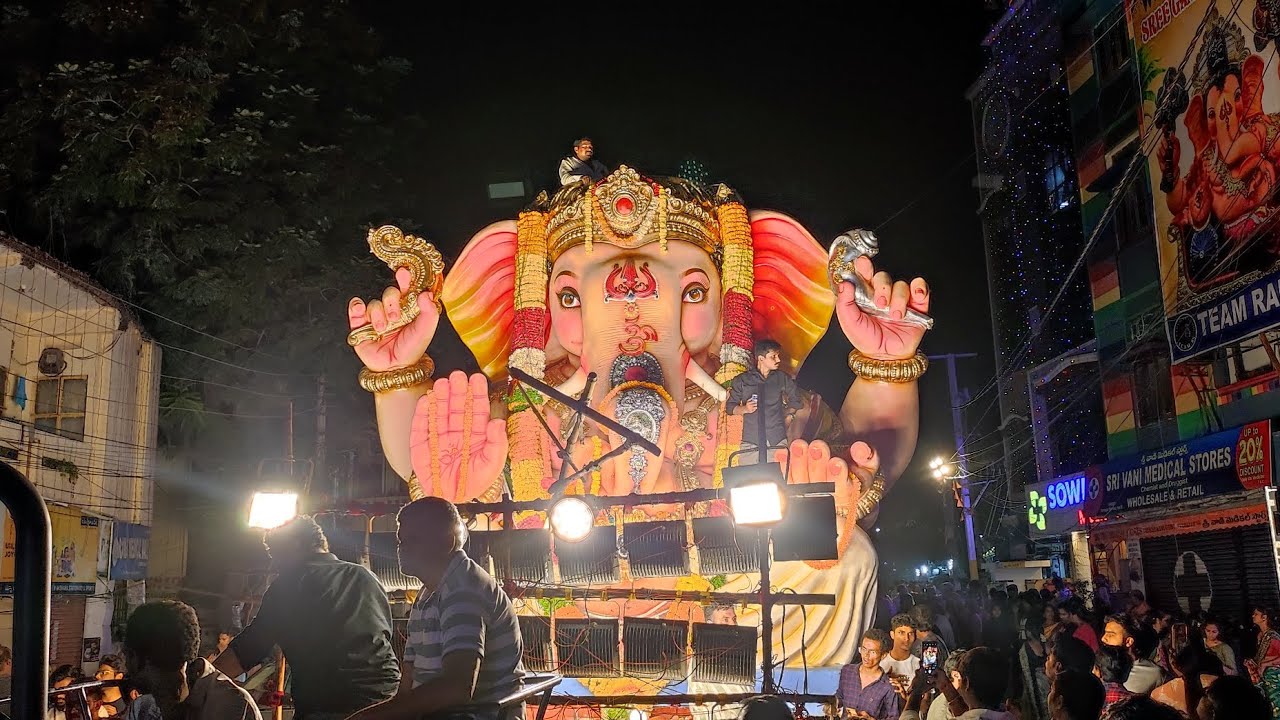 Ramnagar Narsingh Mudhiraj Anna Ganesh Shobha Yatra 2025 | Ramnagar Bada Ganesh Nimmarjjanam 2025