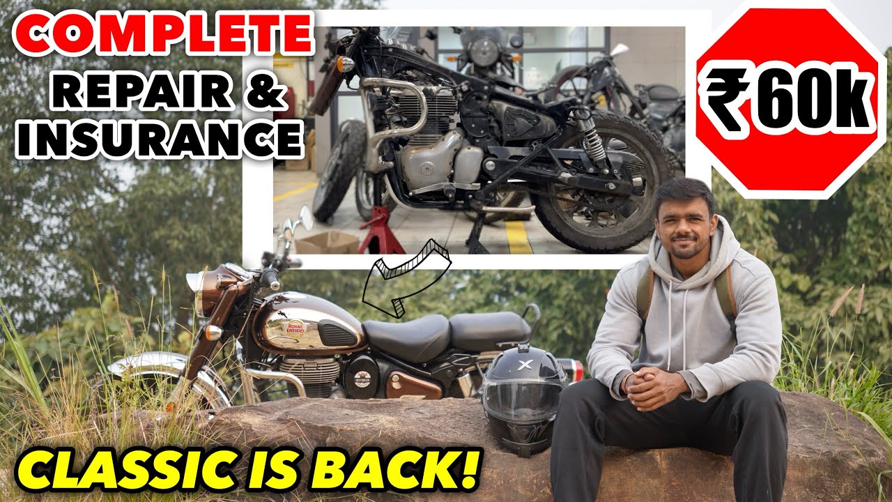 REBORN CLASSIC 350 | COMPLETE REBUILD PROCESS AND INSURANCE DETAILS
