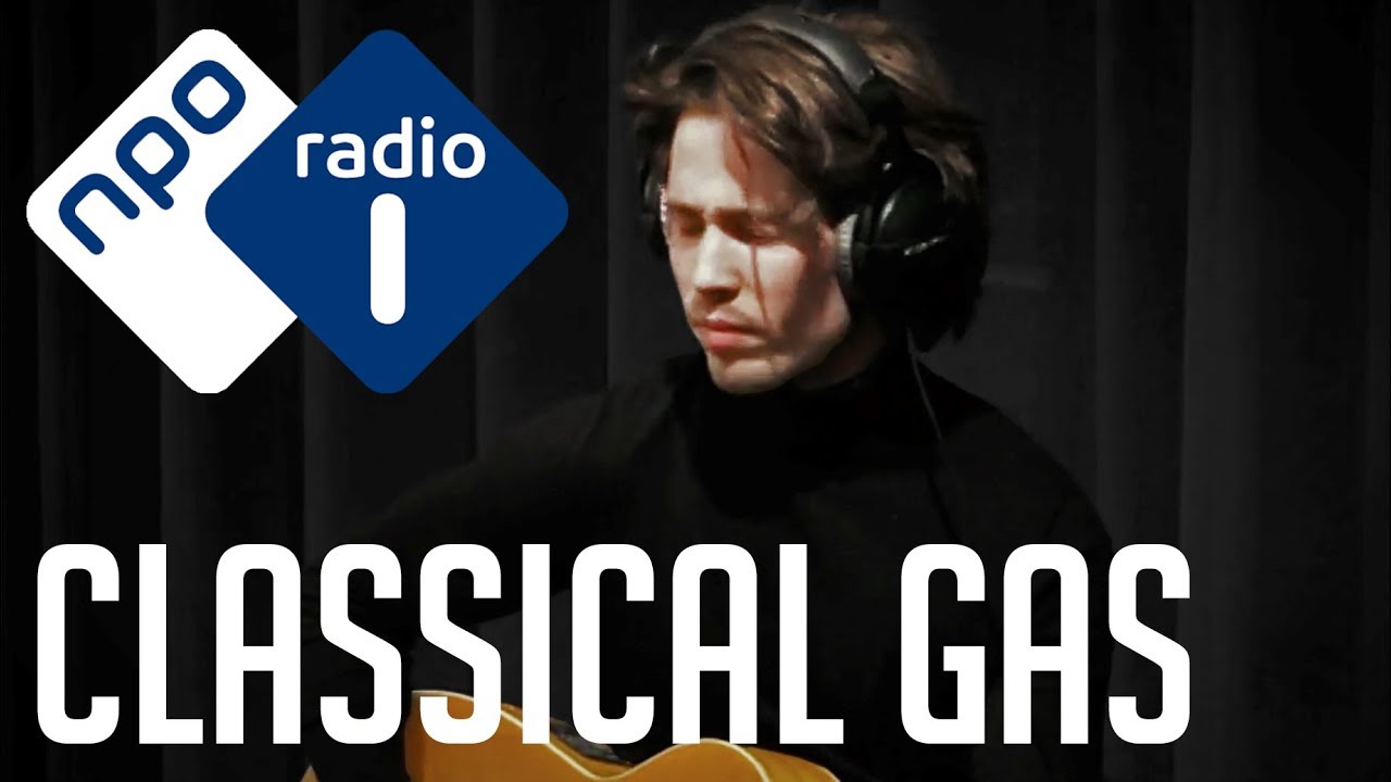 Classical Gas - Solo Acoustic Guitar - Mart Hillen bij Radio 1