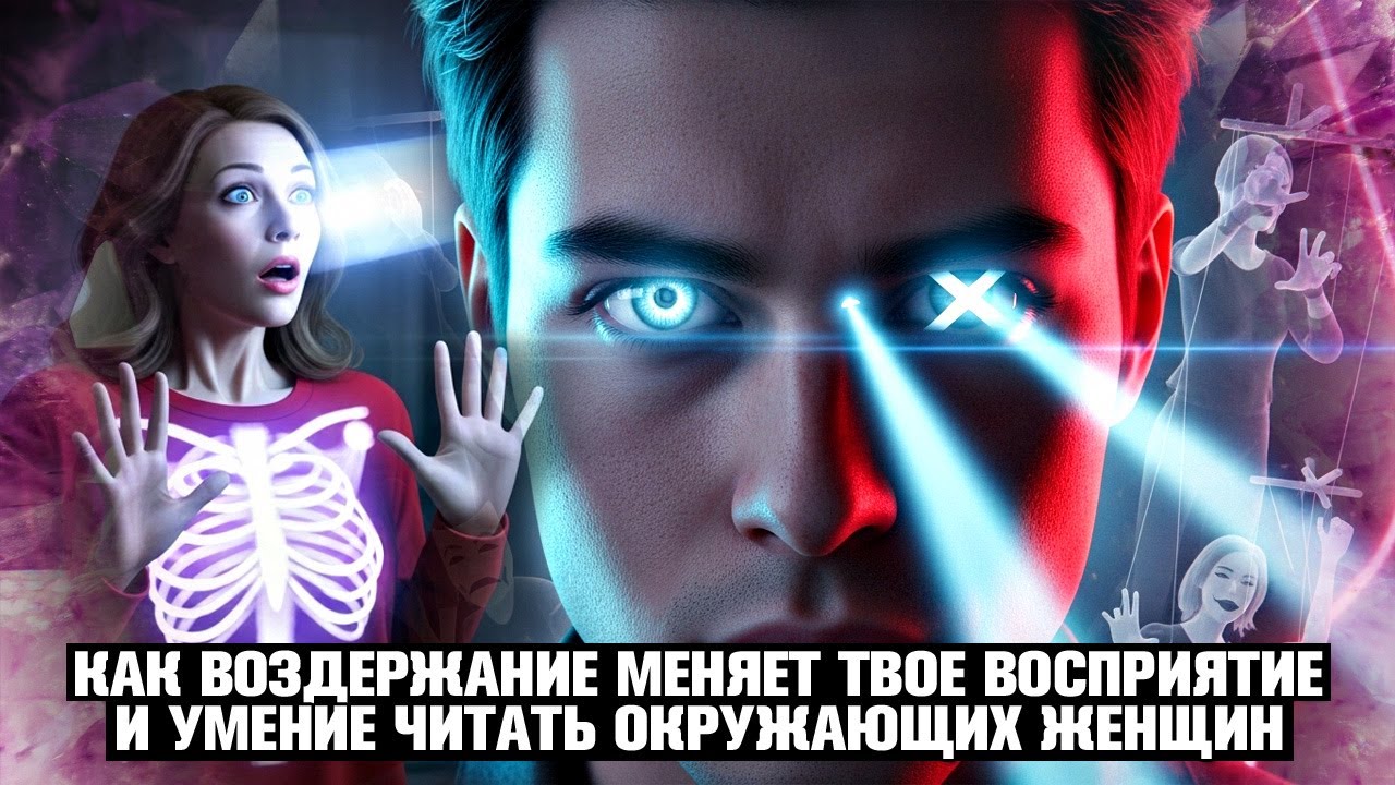 ВОЗДЕРЖАНИЕ = РЕНТГЕН! 👁️ ТЫ ВИДИШЬ ВСЕ ЖЕНСКИЕ МАНИПУЛЯЦИИ И ПРЕДУГАДЫВАТЬ ИХ НА 3 ШАГА ВПЕРЁД 🚨