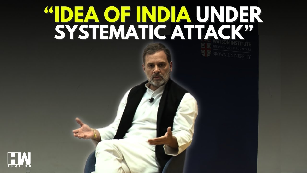 'BJP's Conception Is Not A Hindu Conception': Rahul Gandhi's Interaction At Brown University | INC