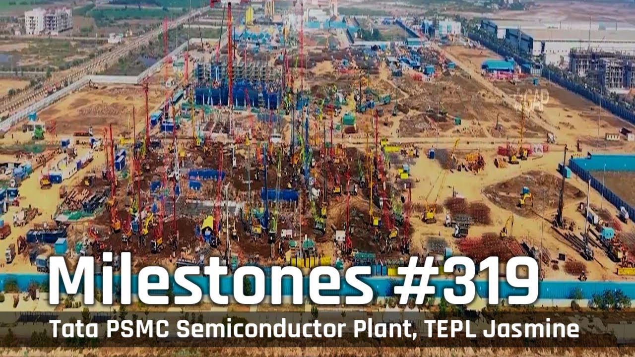 India's USD 11 BILLION Semiconductor Plant, TEPL JASMINE - MASSIVE PROJECTS BEING BUILT RAPIDLY !