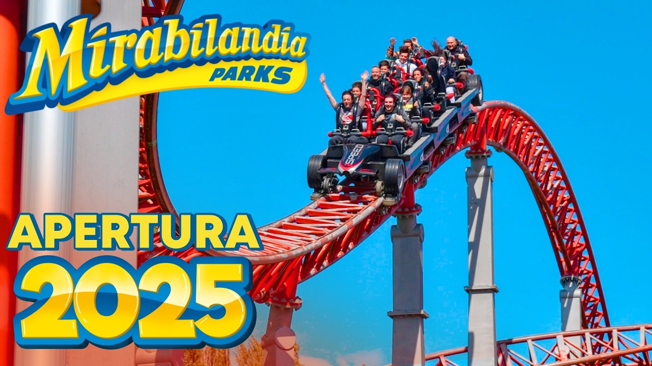 APERTURA MIRABILANDIA 2025 e TUTTE LE NOVITÀ del PARCO