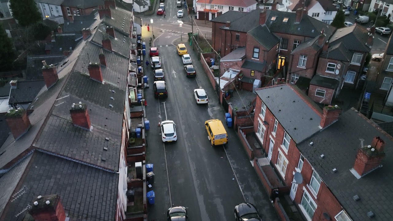Derby Normanton Road  Mavic 3 4K 60p
