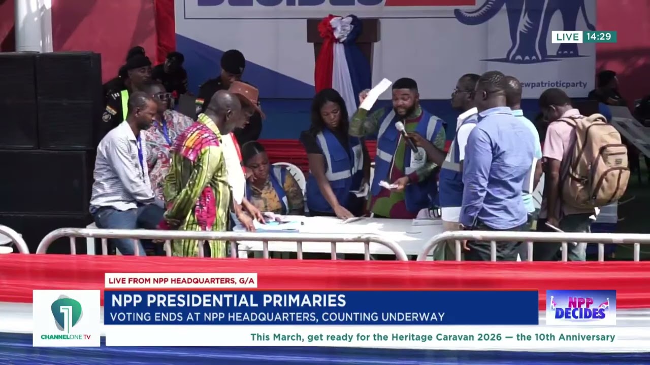 NPP Presidential Primaries: Voting Ends, Counting Underway at Polling Stations | NPP Decides