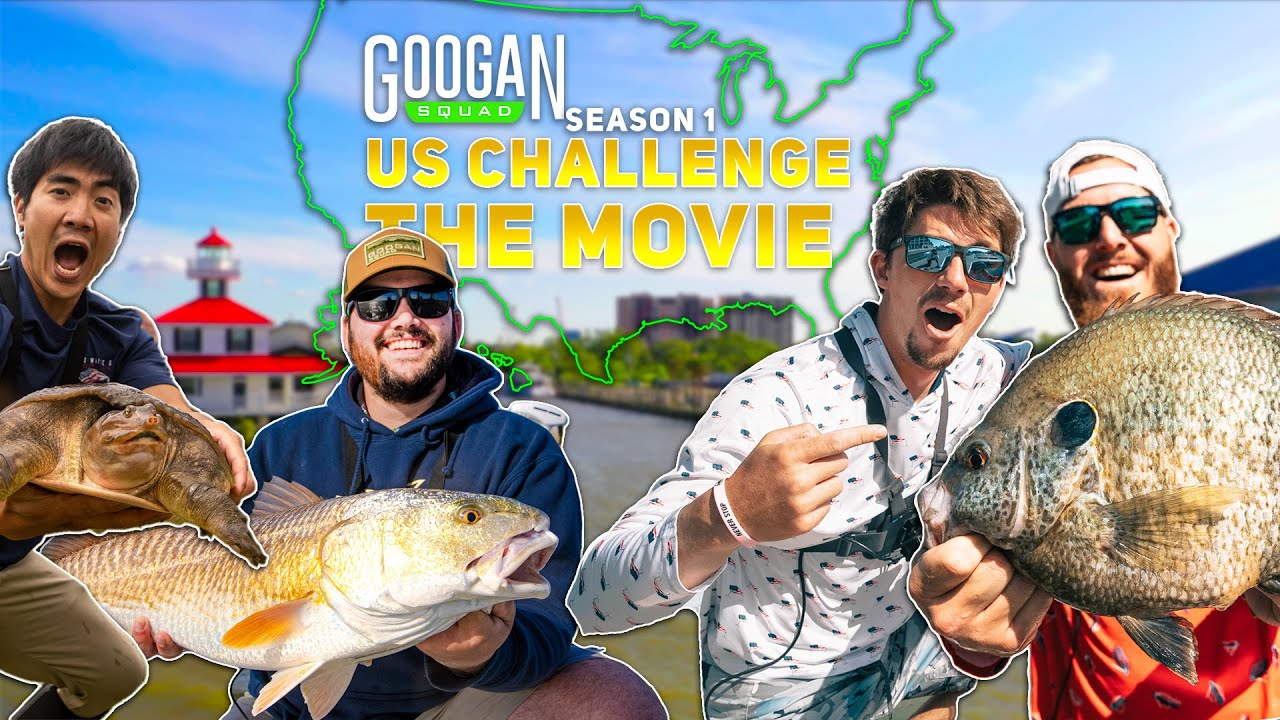 2v2 Cross Country US Fishing CHALLENGE THE MOVIE! ( Season 1 UNSEEN FOOTAGE )