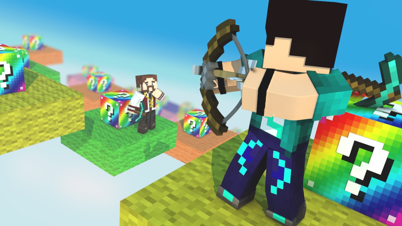 Minecraft - DROPPER LUCKY BLOCK - MINI-GAME NOVO COM MODS!