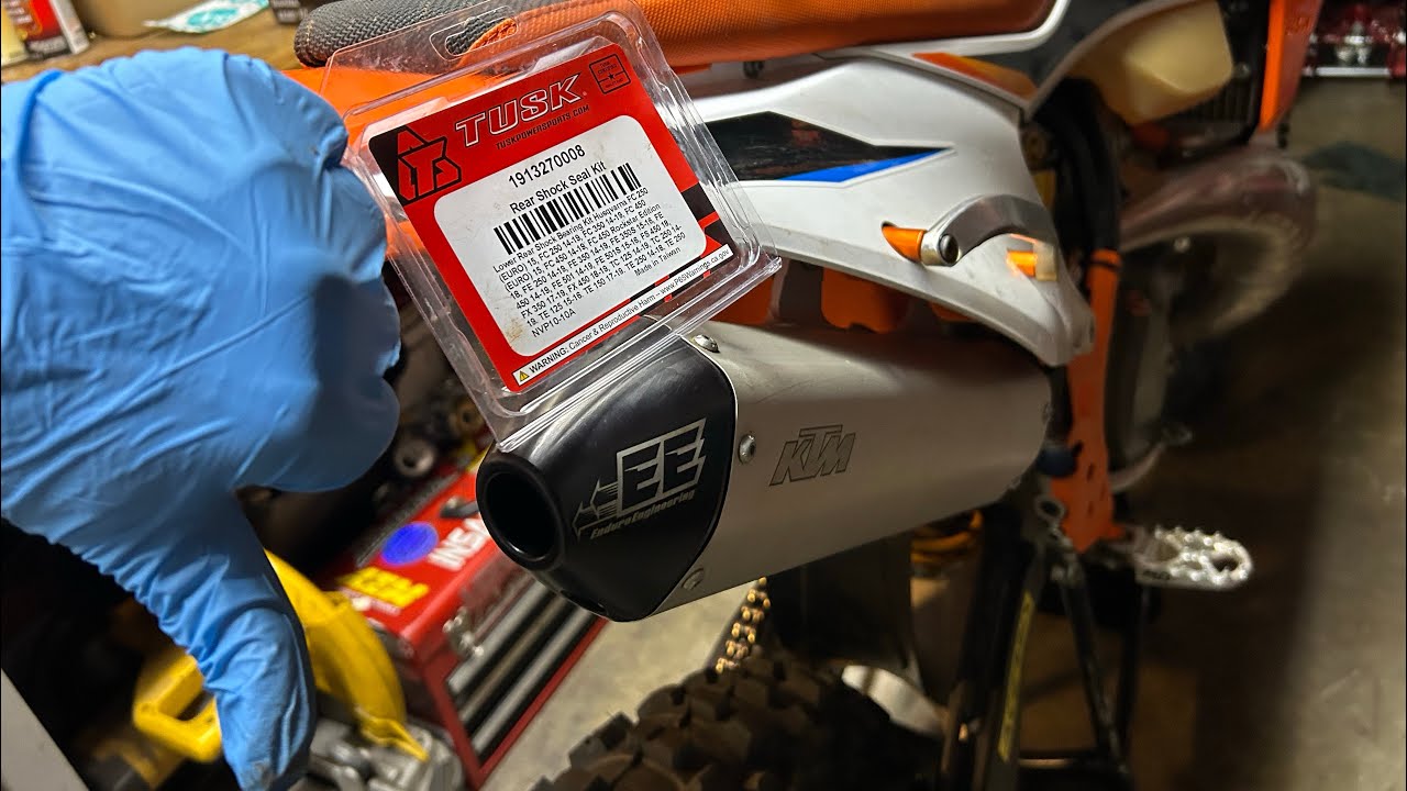 Tusk dropped the ball  (Tusk linkage, bearing kit ) review ….Ktm xc300 