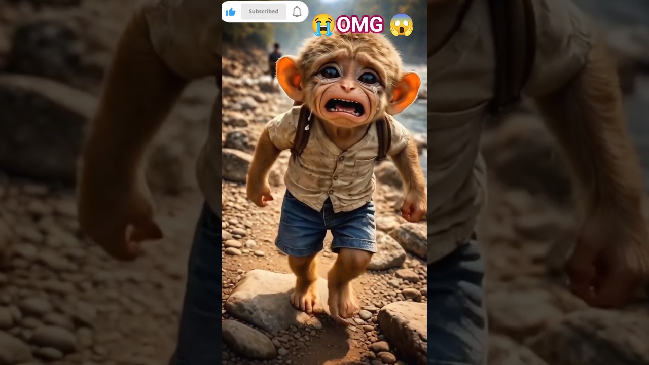 Baby Monkey's Wild Near-Death Experience
