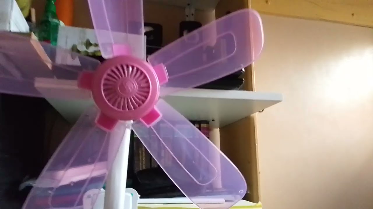 Mabuhay star clip on mini ceiling fan unboxing