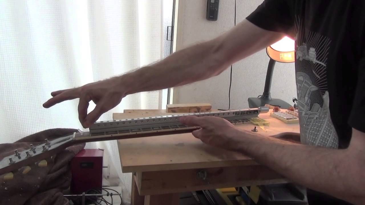 The Katana Fret Levelling System