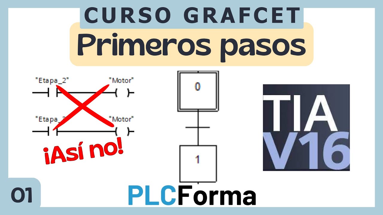GRAFCET desde cero – Ejercicios resueltos | TIA Portal