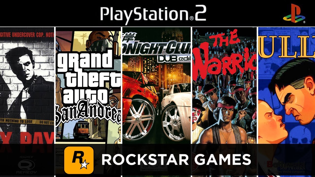 Rockstar Games для PS2