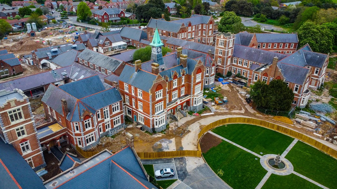 St James' Hospital Portsmouth - April 2025 - Housing development