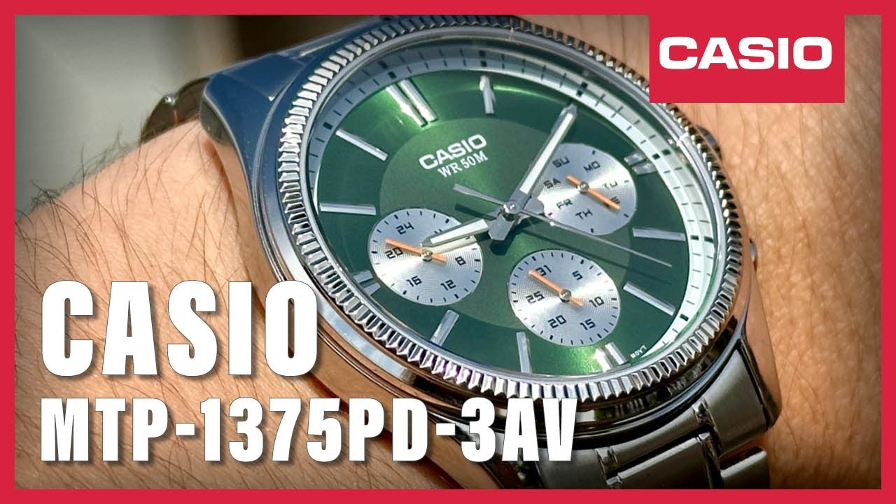 Unboxing The Casio MTP-1375PD-3AV