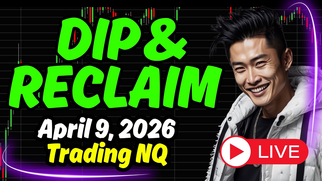 LIVE Scalping NQ Futures - April 9, 2026 📈