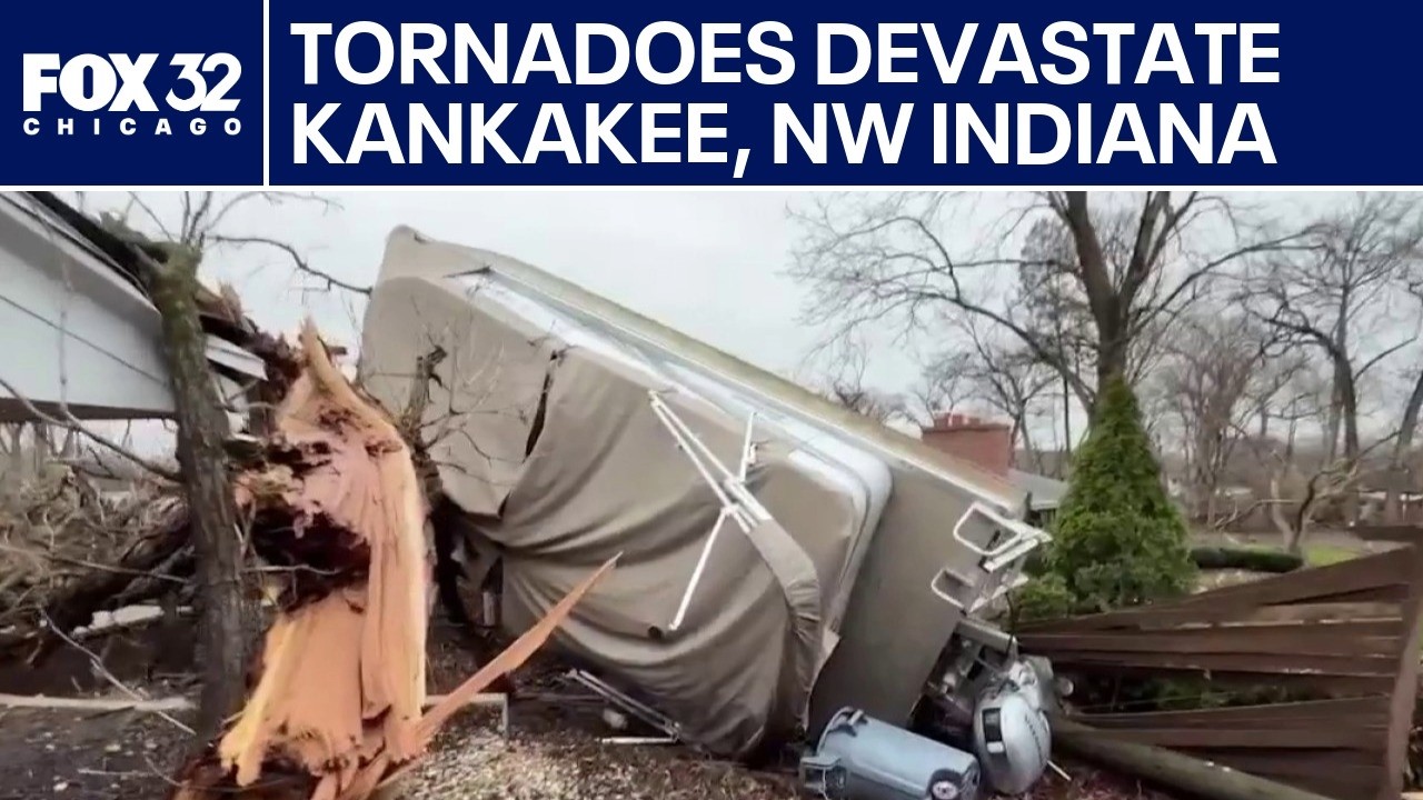 Tornadoes devastate Chicago-area, NW Indiana communities