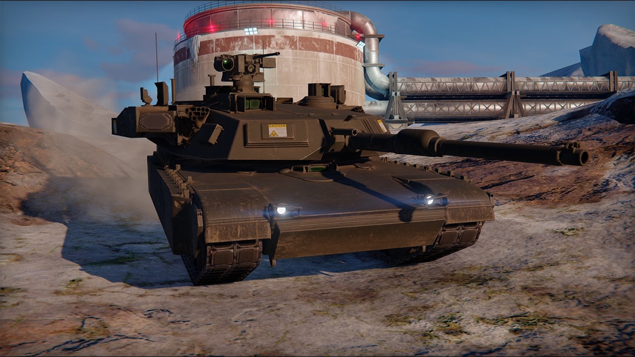 دبابة ابرامز M1A2D لفل ماكس  | MWT: Tank Battles