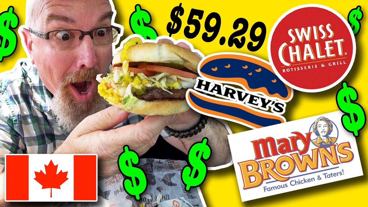 Letting The Person in Front of Me DECIDE What I Eat for 24 HOURS! CANADIAN EDITION