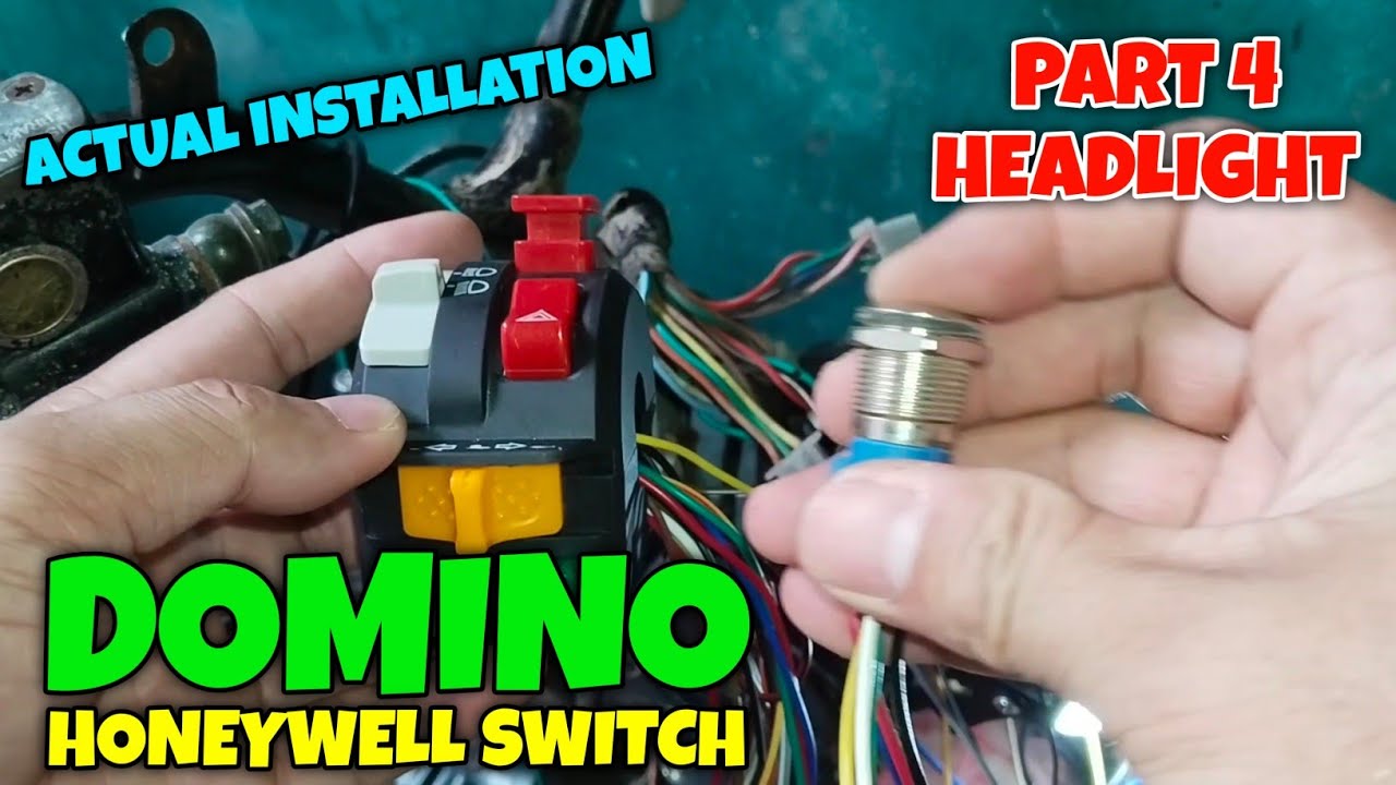 DOMINO HONEYWELL SWITCH ACTUAL WIRING INSTALLATION ( PART 4 )