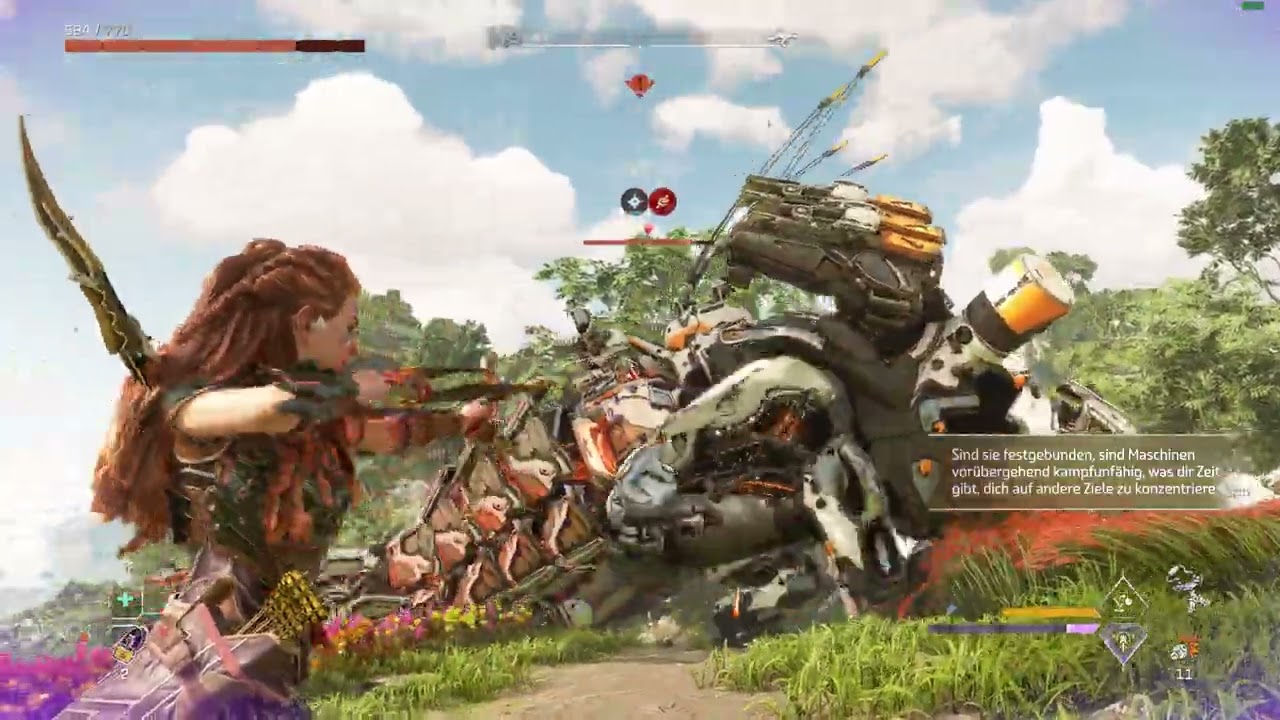 Horizon Forbidden West - Donnerkiefer Fight (Ultra Schwer) [PC Gameplay 1440p 60FPS]
