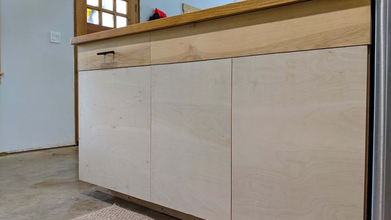 Easy Plywood Cabinet Doors | Building Small Ep.  5