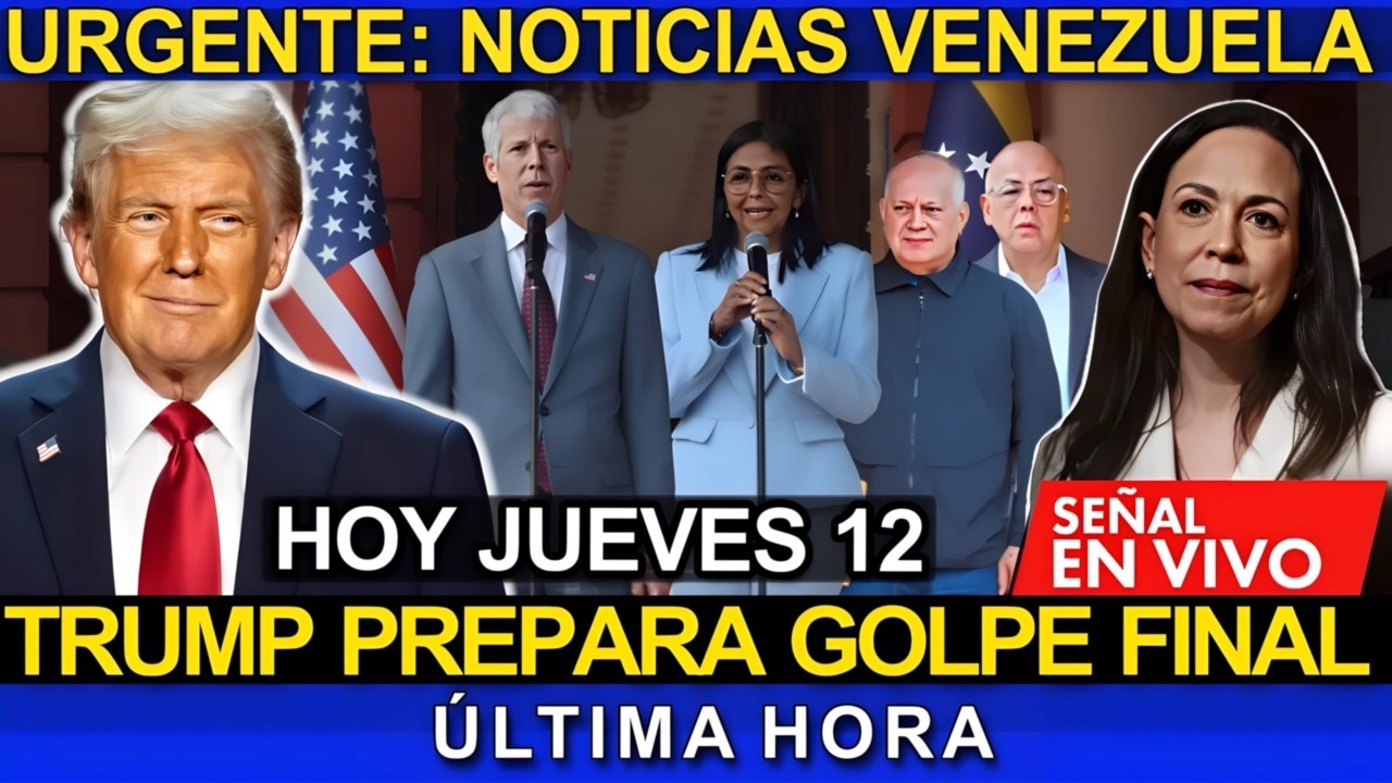 🚨 ÚLTIMA HORA 🔴 ¡URGENTE  TRUMP PREPARA GOLPE FINAL!  LA CÚPULA ESTÁ DESESPERADA VENEZUELA