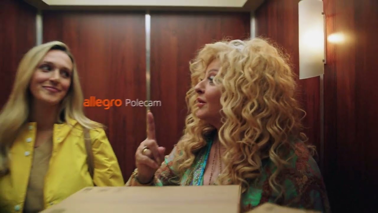 Magda Gessler i Aleksandra Żebrowska w jednej windzie. Kampania Twoje Allegro 2022