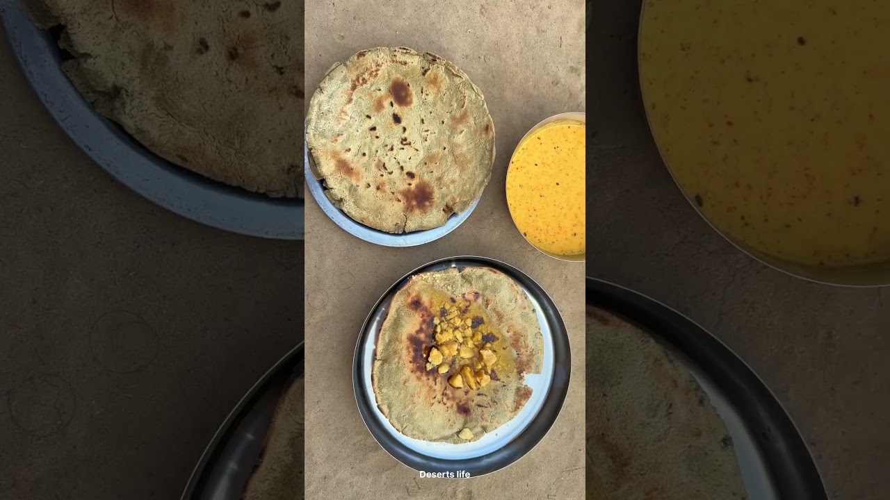 देशी खाना। #village #rurallife #रायता #घी #ghee #love #rurallife #life #home