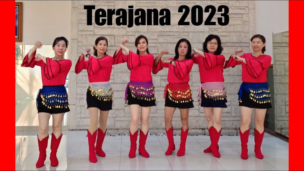 Terajana 2023 Line Dance (demo & count)