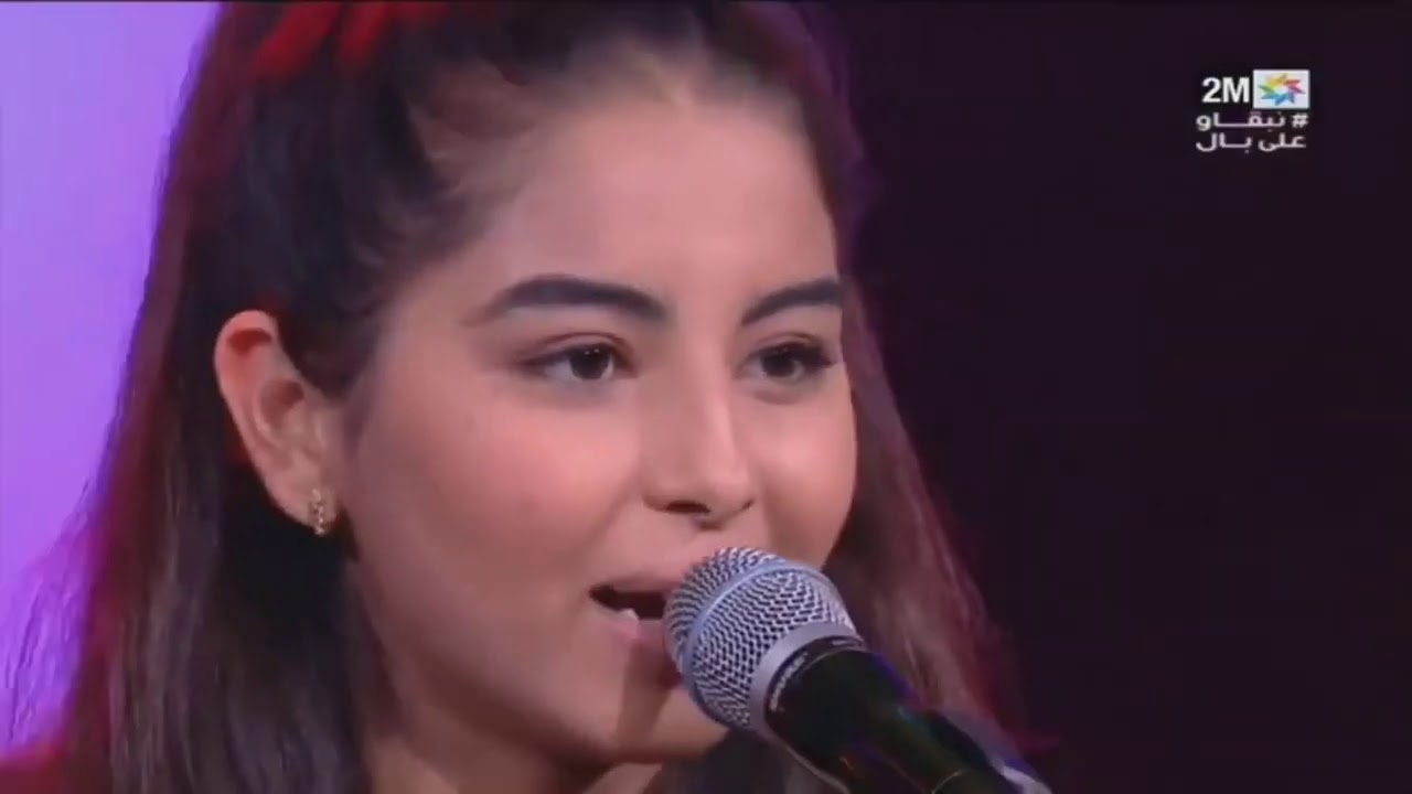 الموهبة نسرين بوكيدة ابنة الداخلة في الليلة سهرتنا