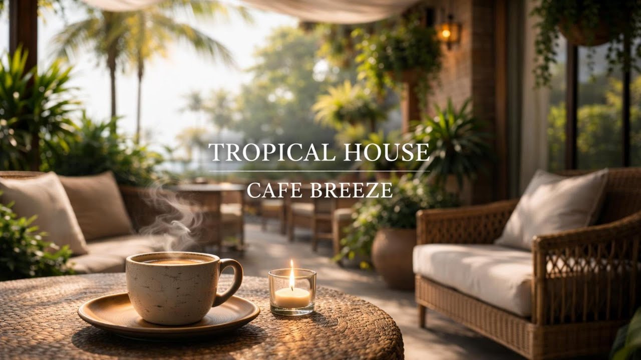 【作業・気分転換・ドライブ／1H】ホノルルのグリーンテラス｜トロピカル・ハウス インストBGM  Honolulu Green Terrace Breeze  Tropical House Instr