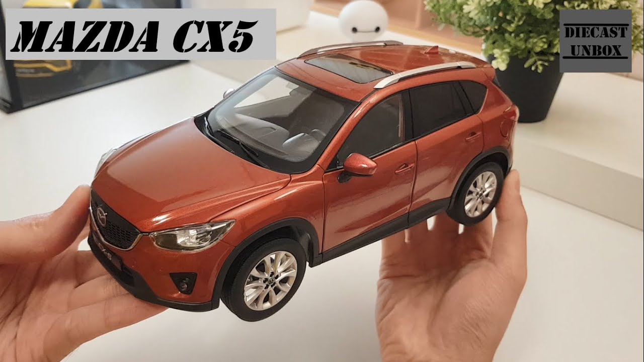 Unboxing Mazda CX5 Paudi Model 1/18 Diecast