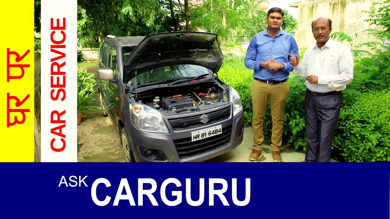 Car Service, Check Before, Weekend Trips, Car Service at home on WagonR. Desi Driving School