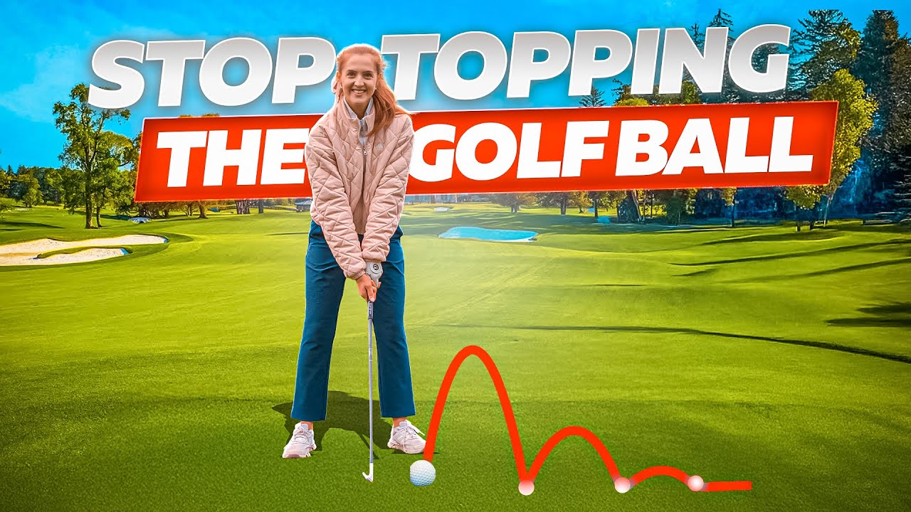STOP Topping The Golf Ball - Easy Golf Lesson