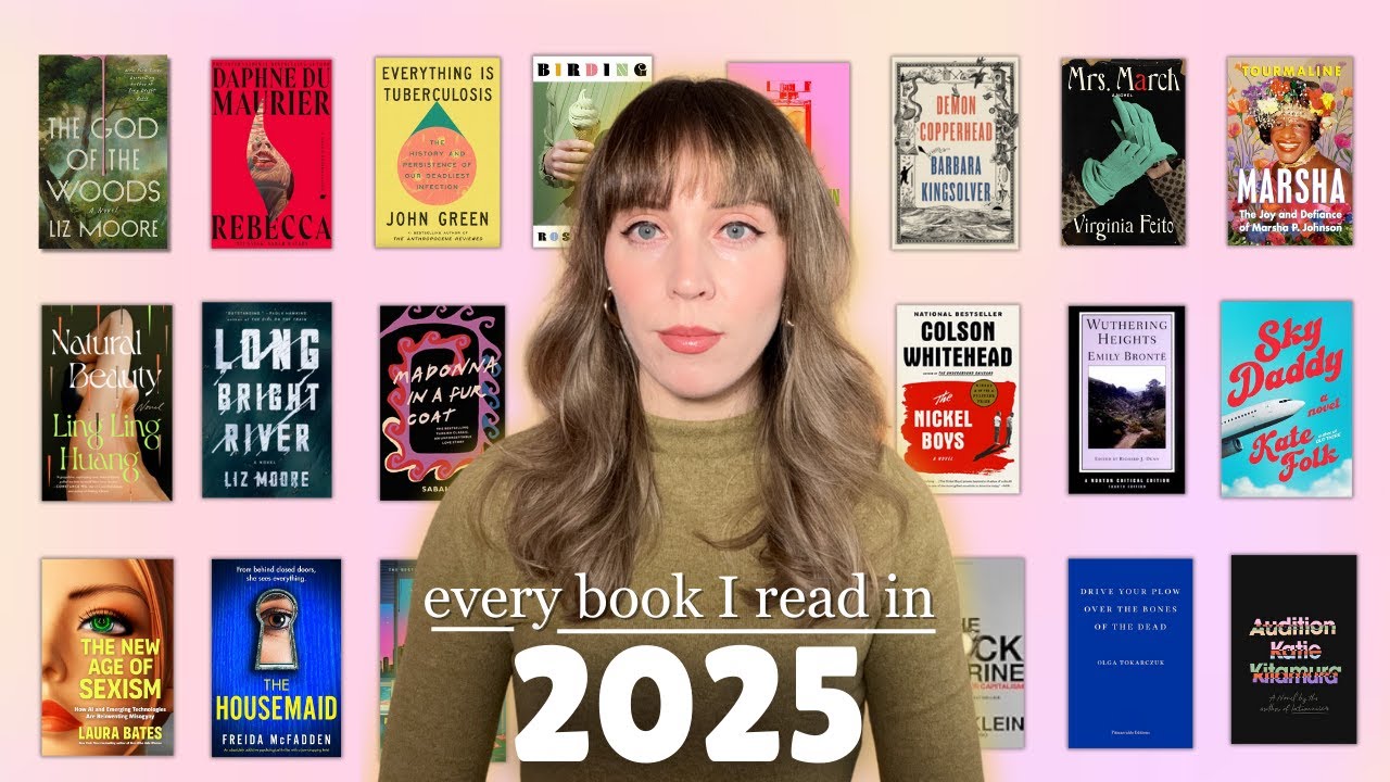 От худшего к лучшему: все книги, которые я прочитаю в 2025 году.