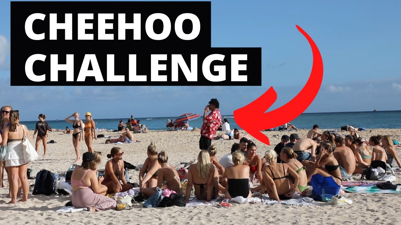 Samoan does cheehoo challenge - laugh out loud