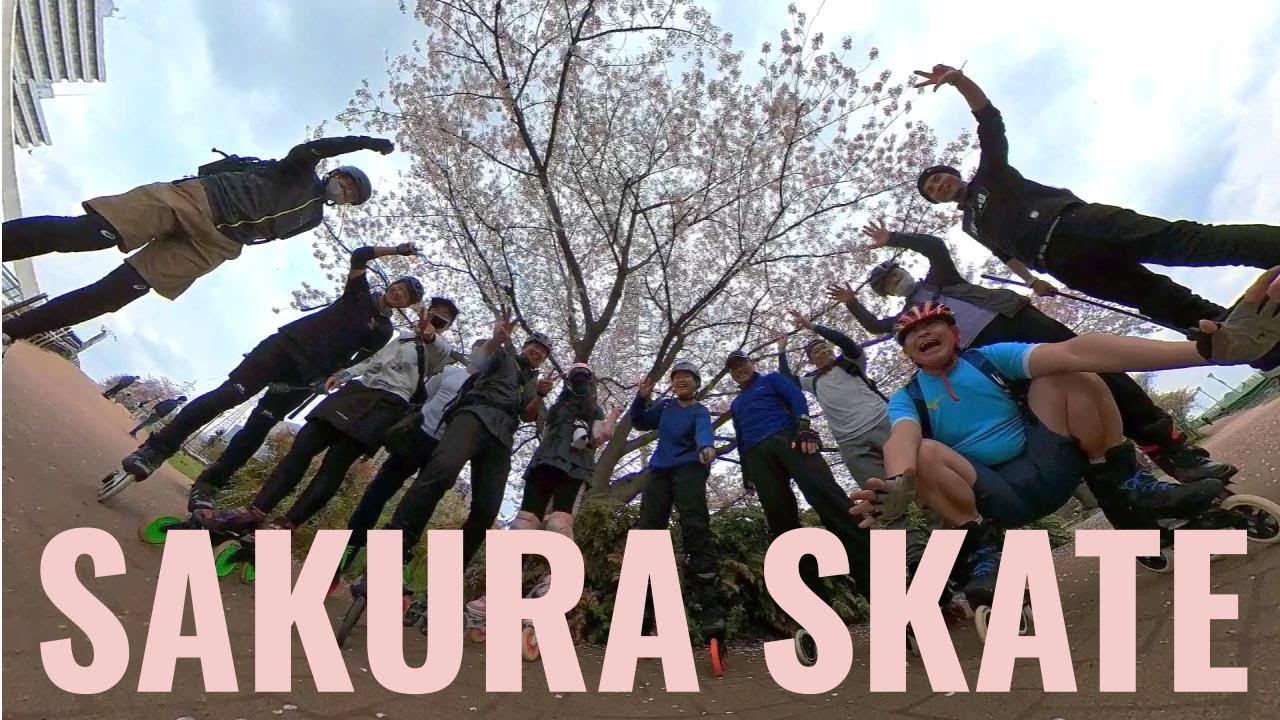 Cherry Blossom Skate | Inline Skating in Japan