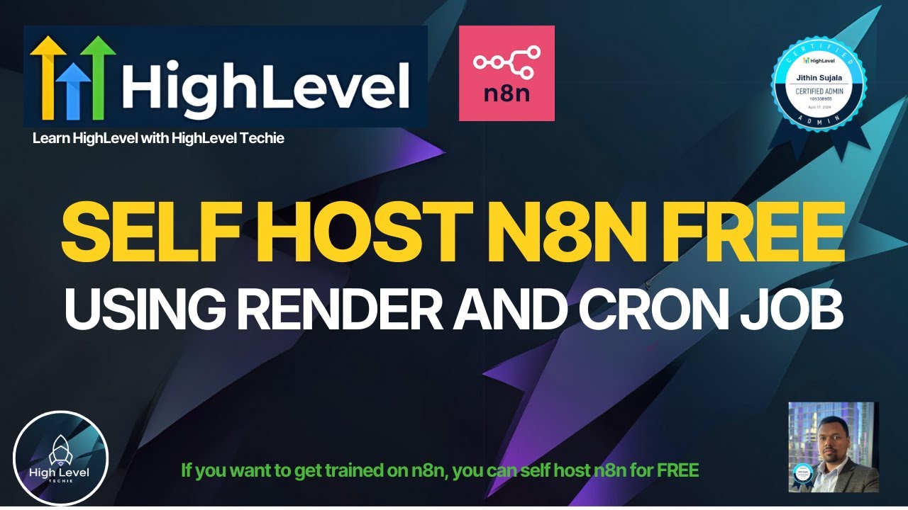 Run n8n 100% FREE on Render (Self-Hosting Tutorial for Beginners)