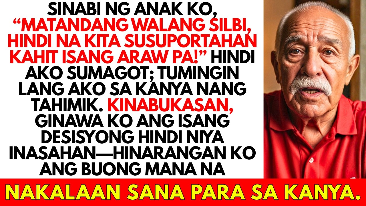 Sinabi ng Anak Ko: “Wala Kang Silbi—Hindi Kita Bubuhayin!” Kaya May Ginawa Ako…