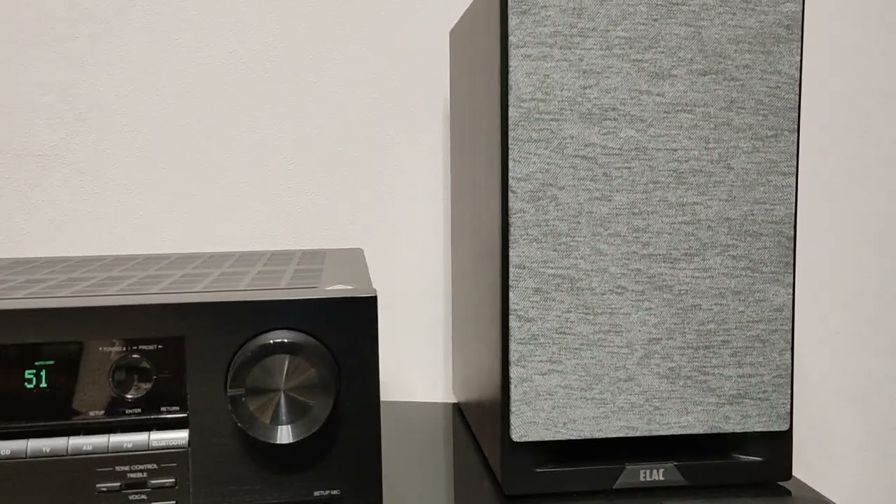 Onkyo TX-SR393, ELAC DBR62