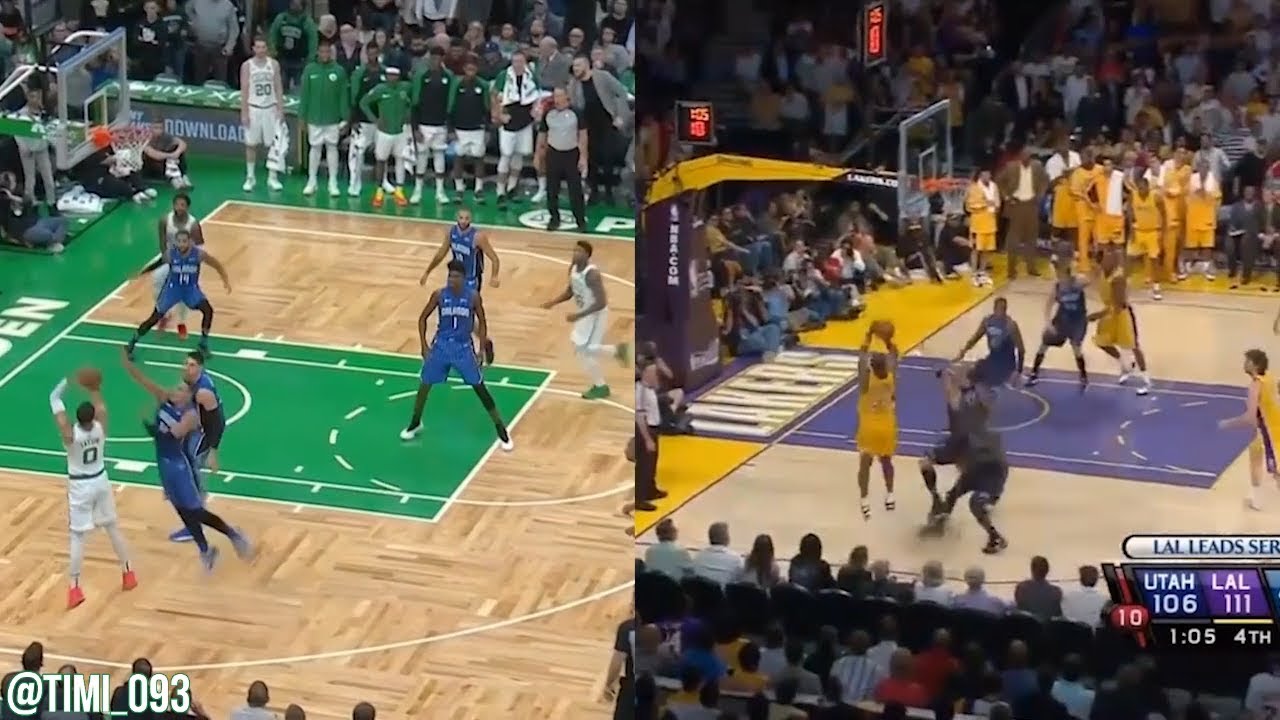 Identical plays: Jayson Tatum and Kobe Bryant