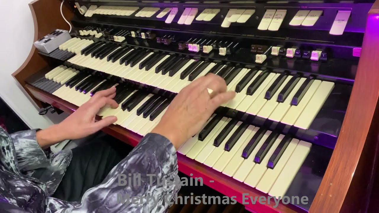 Bill Tustain - Hammond H-100 organ - Shakin' Stevens - Merry Christmas Everyone