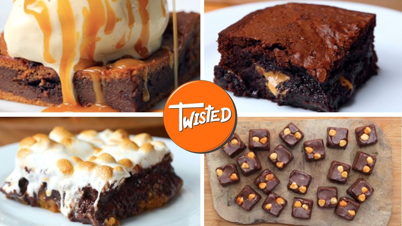 Chocolate Brownies 7 Ways | Delicious Brownies | Best Chocolate Desserts | Twisted