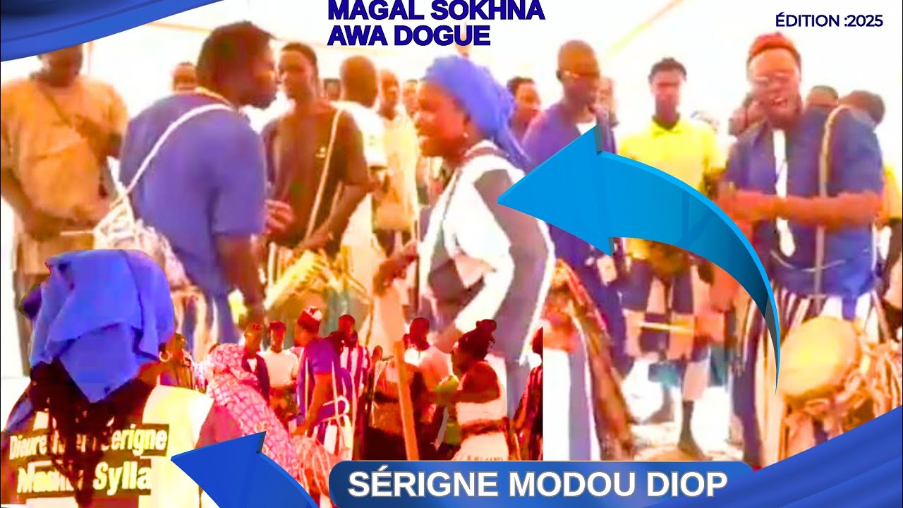 🛑P2 et Fin : FADIAROU  SERIGNE MODOU DIOP AU GRAND MAGAL DE SOKHNA AWA DOGUE (SAMEDI 15/11/2025). 