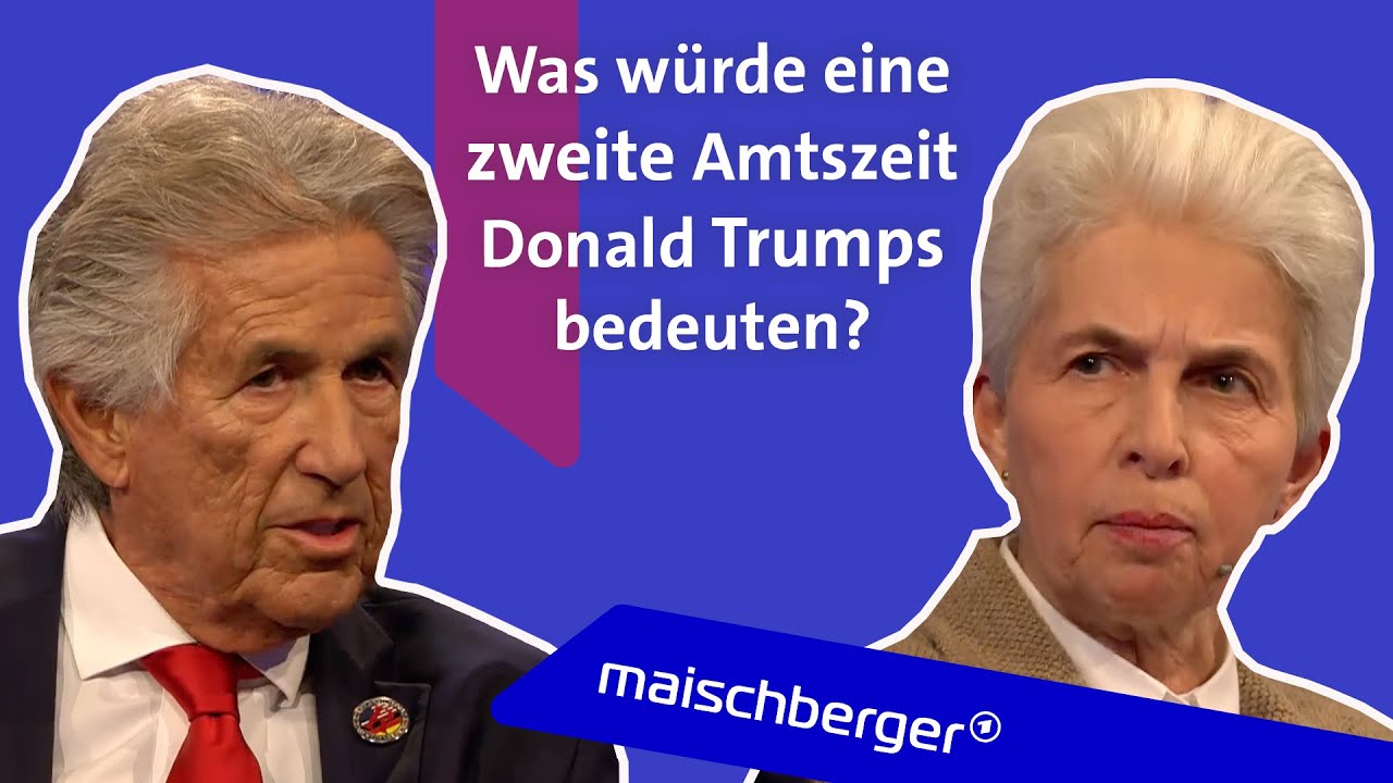 Marie-Agnes Strack-Zimmermann und George Weinberg über Donald Trumps Wahl-Chancen | maischberger