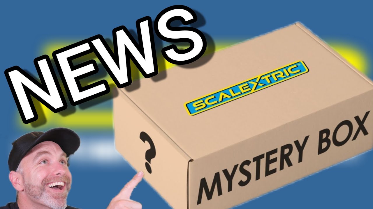 scalextric has a mystery box, some new 1/24 scale slot cars by cric crac and more news 28/07/23