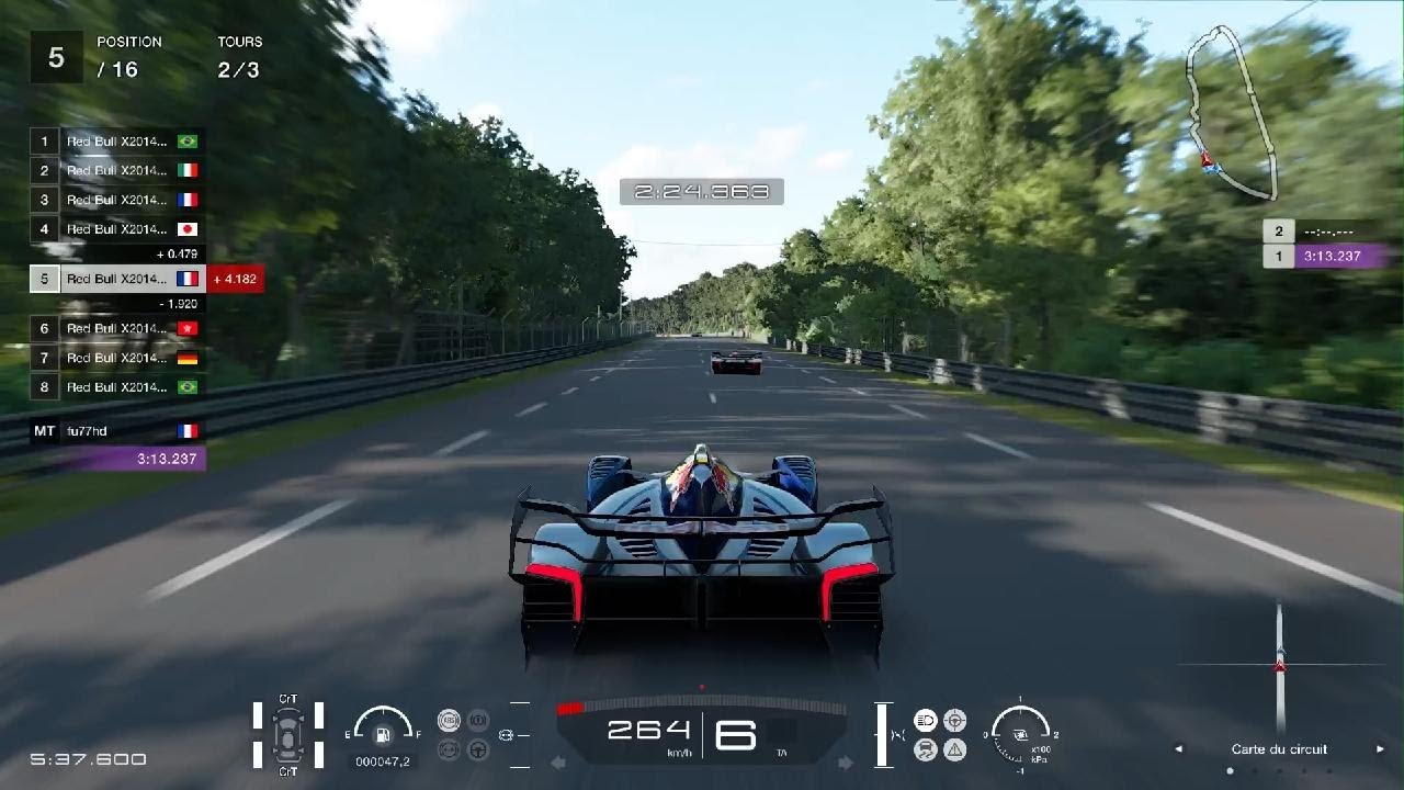 GT Redbull X LE MANS