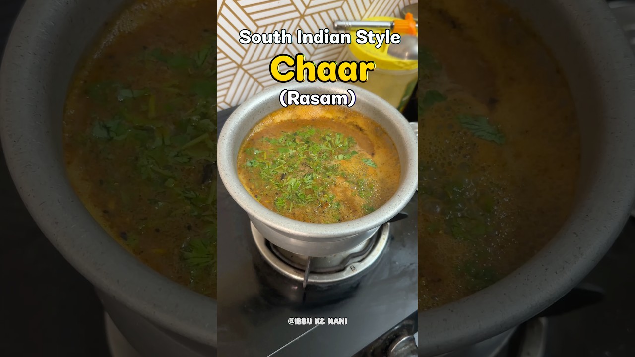 South Indian Pepper Chaar (Rasam) Recipe Authentic Pepper Rasam easy cooking 