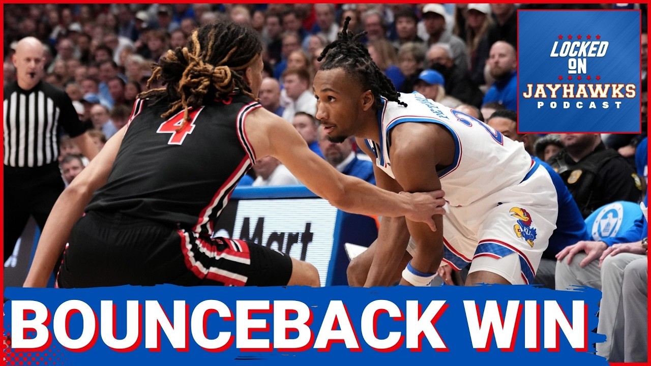 HUGE BOUNCEBACK: Kansas Jayhawks Roll Houston Cougars Behind Tre White | Postgame RECAP